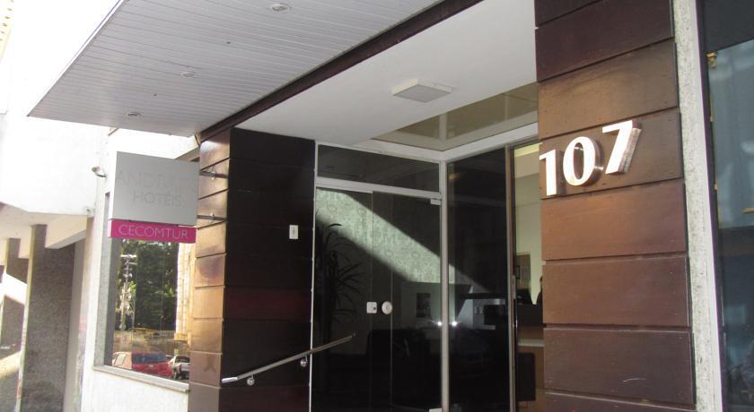 Rede Andrade Cecomtur Hotel Florianopolis Bagian luar foto